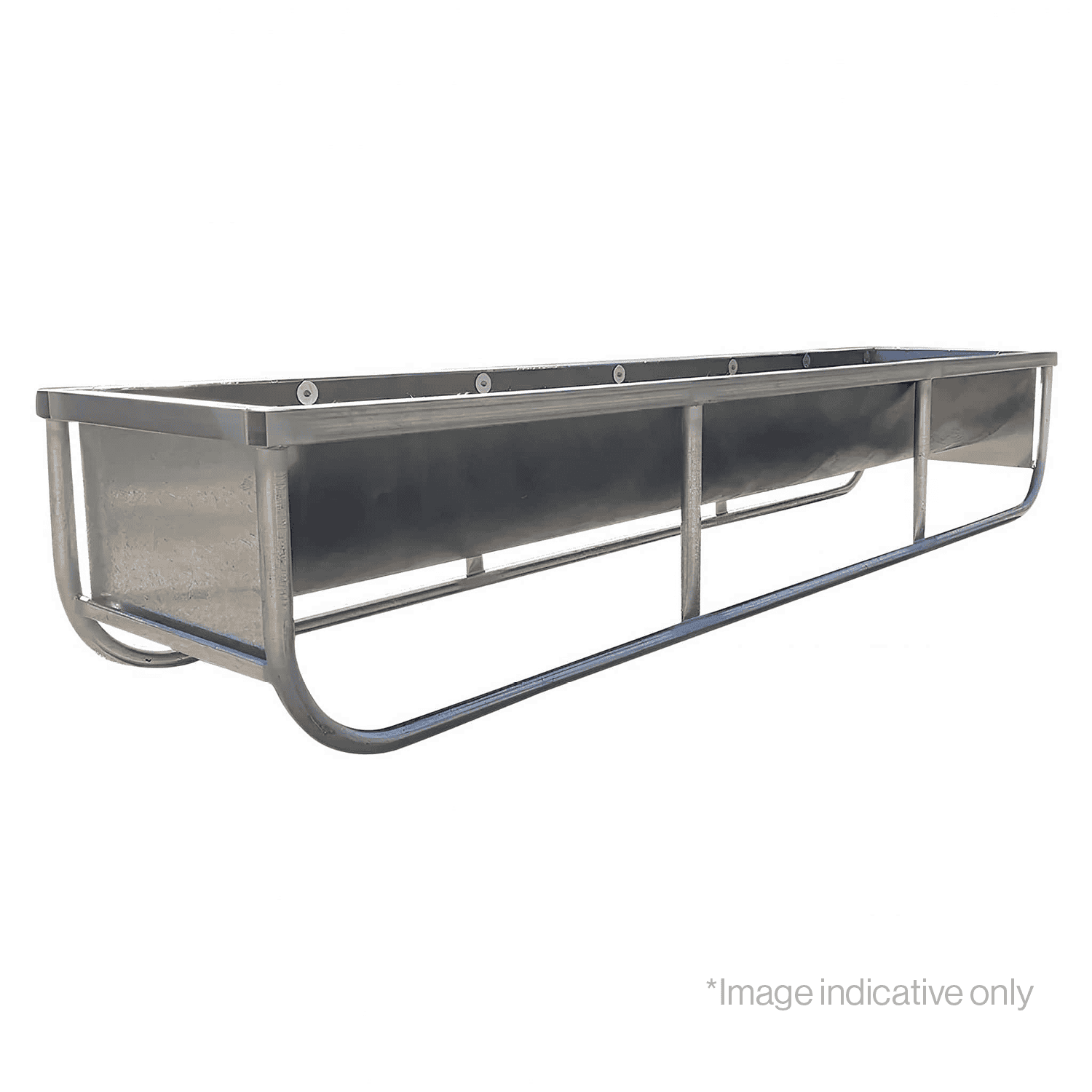 Angus Dry Lick Feeder Livestock Hans Steel Pty Ltd 1m