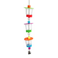Bird Toy - Foraging 3 Cups With Beads Animal Accessories Bainbridge Default Title  
