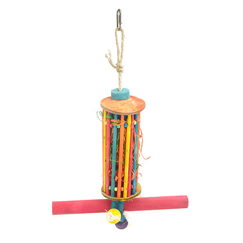 Bird Toy - Foraging Stick Tube Animal Accessories Bainbridge Pty Ltd Default Title