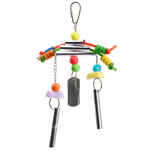 Bird Toy - Interactive - Bead & Mirror Fun Animal Accessories Bainbridge Pty Ltd Default Title