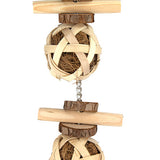 Bird Toy - Naturals - Ball Log Stacker Animal Accessories Bainbridge Pty Ltd Default Title