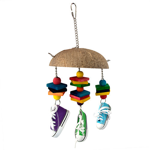 Bird Toy Destructive - Sneaker Chandelier Animal Accessories Bainbridge Pty Ltd Default Title