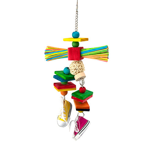 Bird Toy Destructive - Sneaker Robot Animal Accessories Bainbridge Pty Ltd Default Title