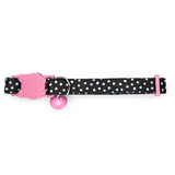 Cat Collar Dot Pattern Animal Accessories Bainbridge Black  