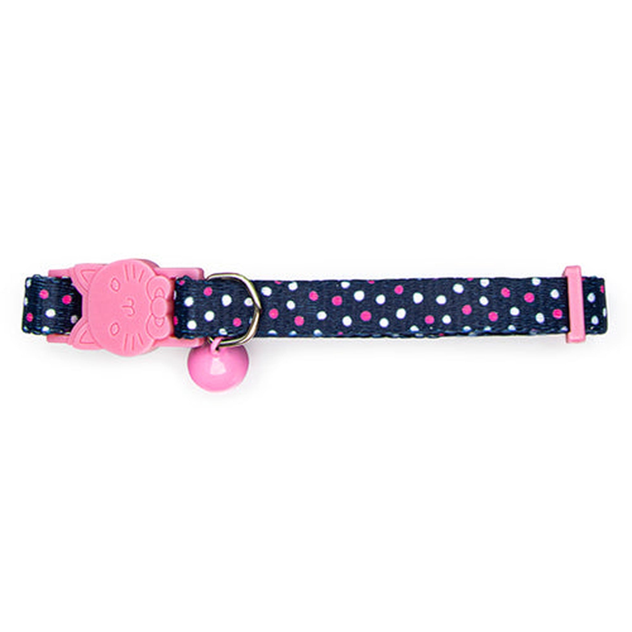 Cat Collar Dot Pattern Animal Accessories Bainbridge Blue  