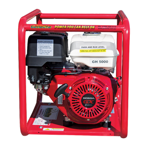 AVR 6KVA Petrol with AVR and Tank Power Genelite   