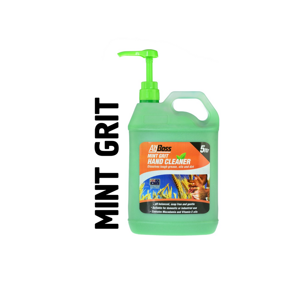 Mint Grit Hand Cleaner Hardware Agboss 5L  