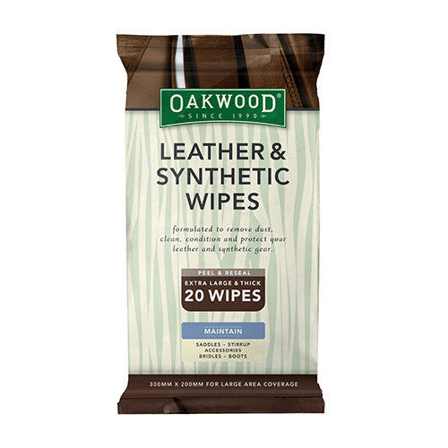 Oakwood Leather & Synthetic Wipes Animal Accessories Bainbridge Default Title  