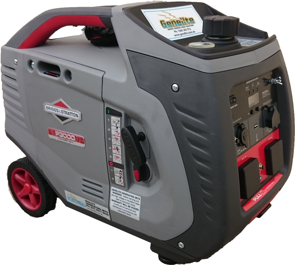 3.4KVA Inverter Generator - Briggs & Stratton Power Genelite Default Title  