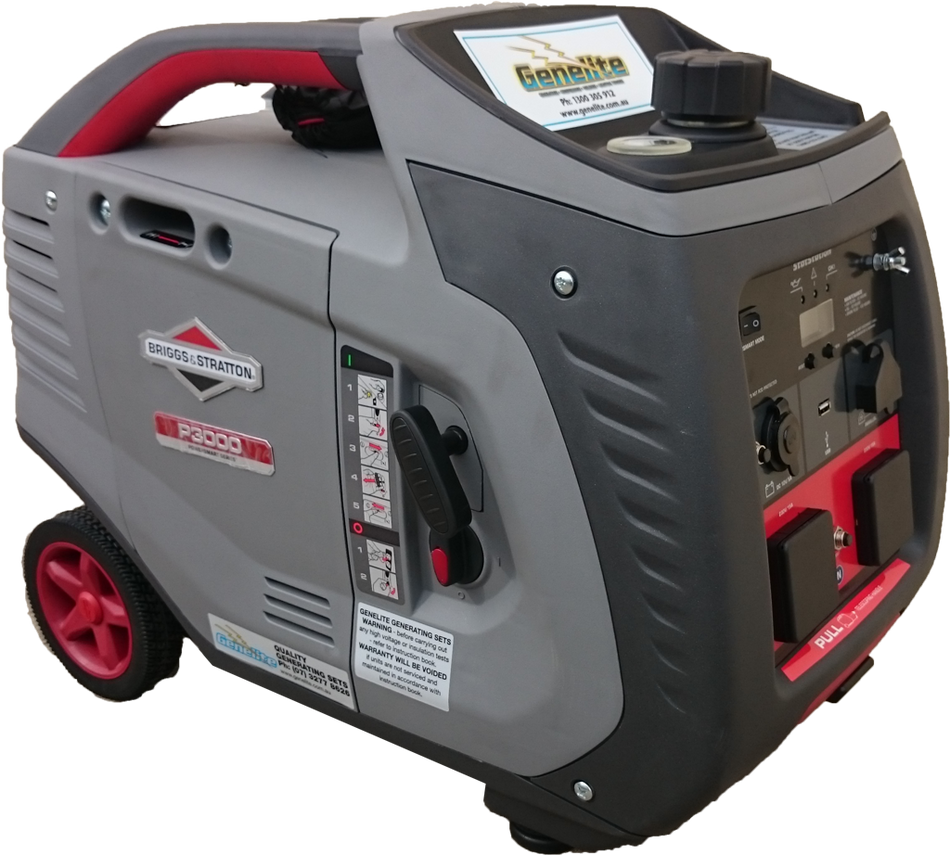 3.4KVA Inverter Generator - Briggs & Stratton Power Genelite Default Title  