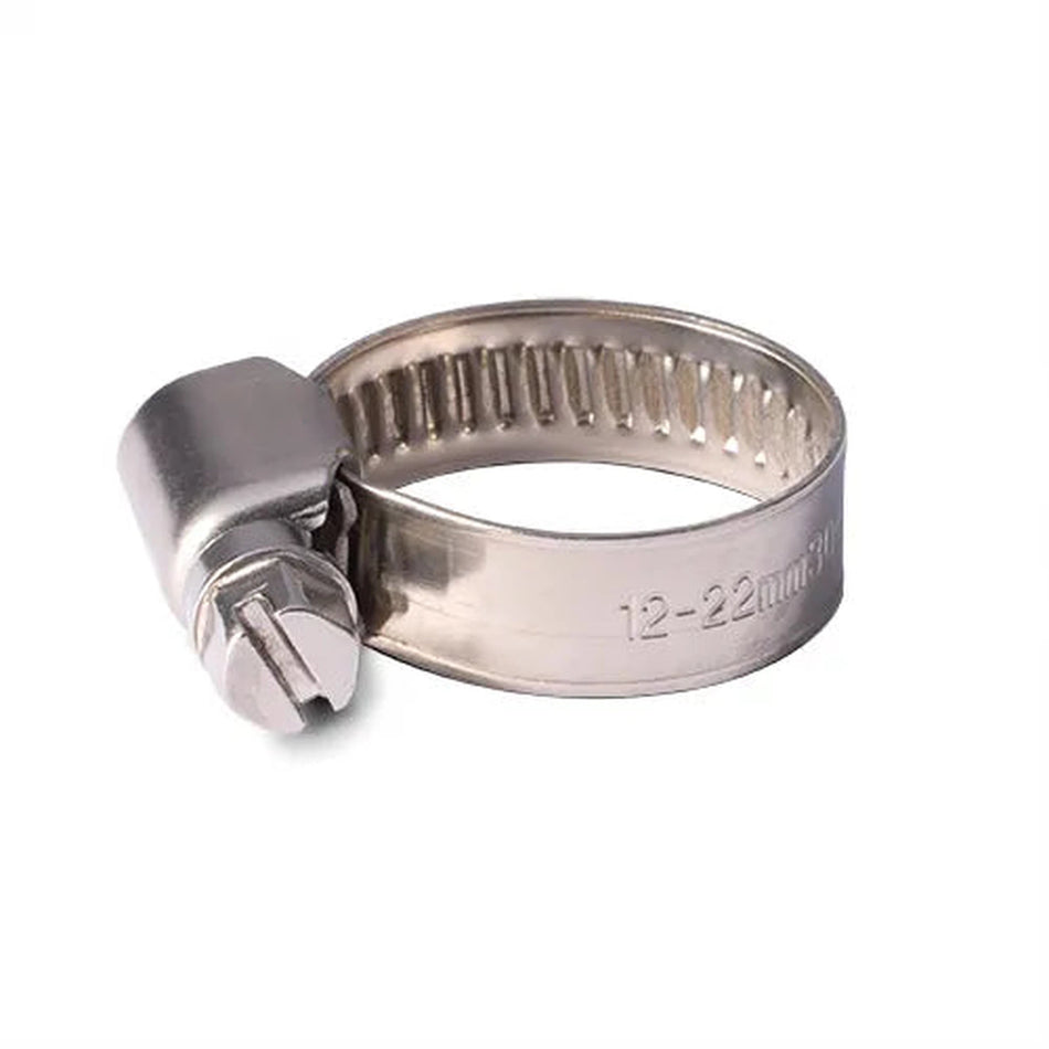 Perforated Hose Clamp 12mm22mm Hardware Bainbridge 12mm-22mm  