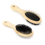Pet Double Oval Brush Animal Accessories Bainbridge Pty Ltd Default Title