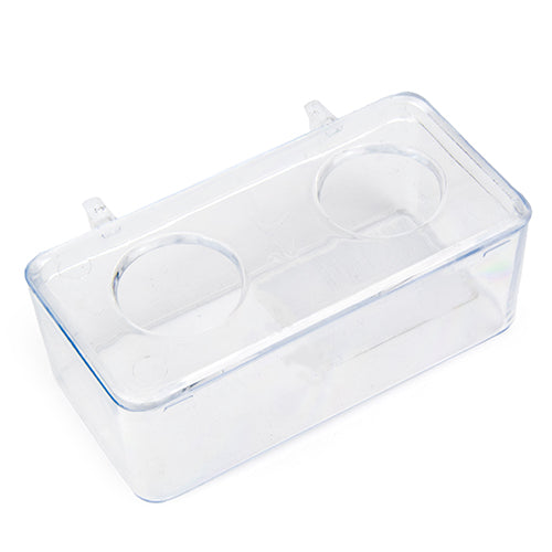 Plastic Bird Feeder 2 Hole Animal Accessories Bainbridge Pty Ltd Default Title
