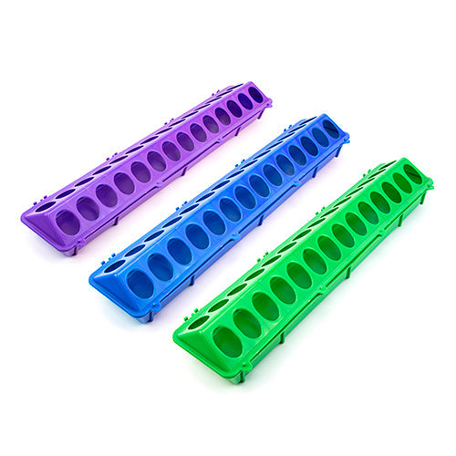 Plastic Feed Trough - 28 Hole Animal Accessories Bainbridge Pty Ltd Default Title