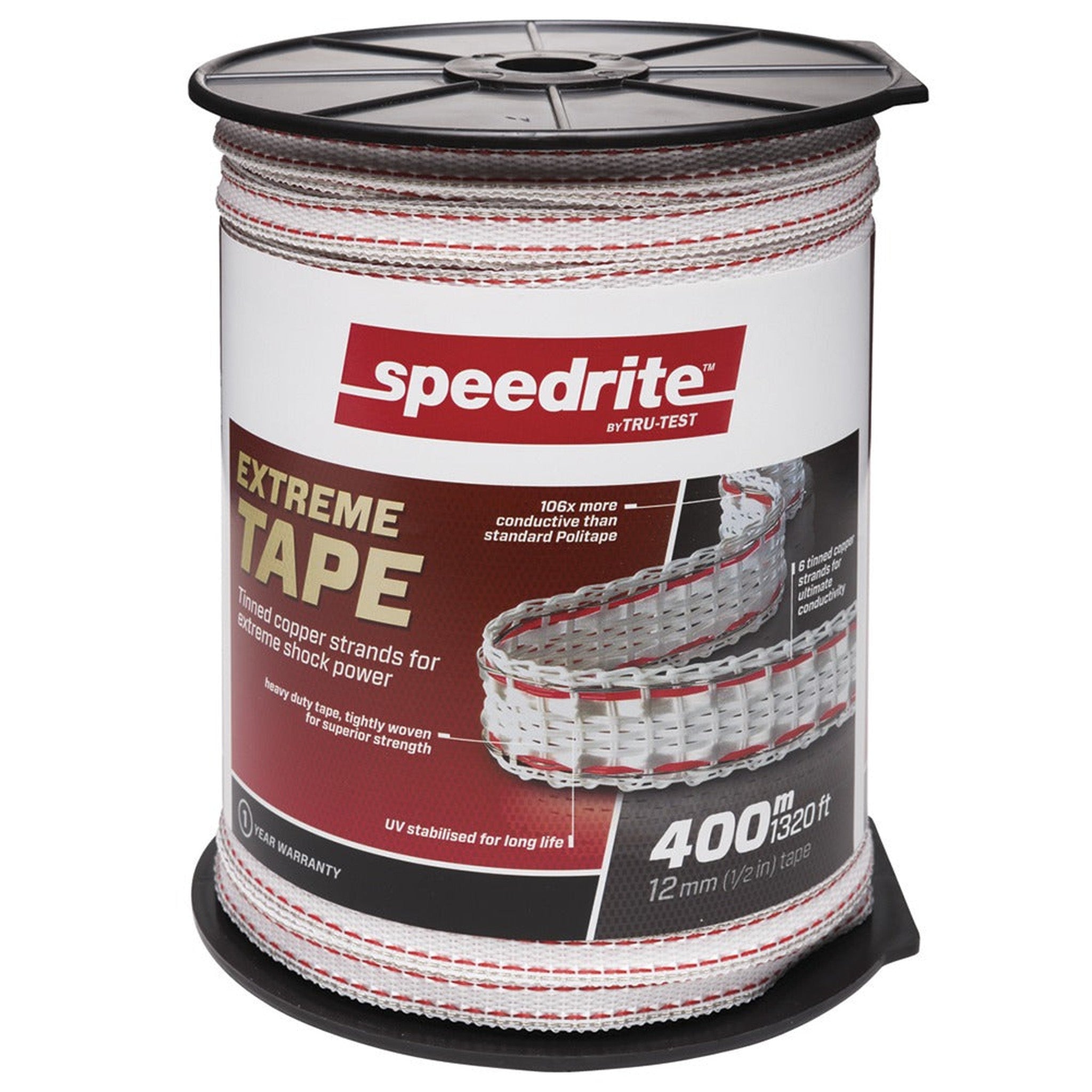 Extreme Tape Fencing Datamars 12mm x 400m  