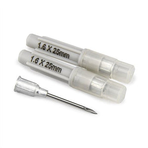 14969 - Animal Health - Aluminium Hub Needles - 16G x 1" - Austral Ag