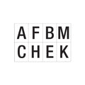 17915 - Animal Accessories - Arena Marker Letter Set "AFBMCHEK" - 8 - Austral Ag