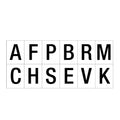 17914 - Animal Accessories - Arena Marker Letter Set "AFPBRMCHSEVK" - 12 - Austral Ag