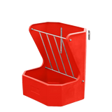 Hayrack with Feed Bin No Lid