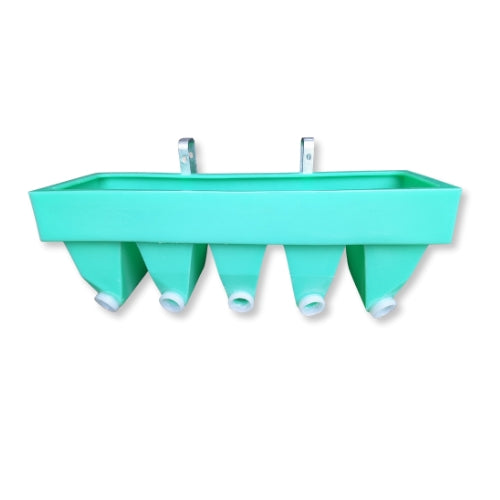 Bright Green Calfateria with Screw-In Peach Teat - 30L - 5 Pk RapidPlas Product from Austral Ag