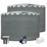 2 x 27,000L Rainwater Tanks + Pump + Pump Cover + Triple Filter