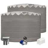 2 x 27,000L Rainwater Tanks + Pump + Pump Cover + Triple Filter