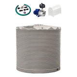 9,000L Rainwater Tank + Pump + Pump Cover + Connection Kit