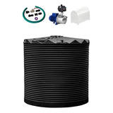 9,000L Rainwater Tank + Pump + Pump Cover + Connection Kit