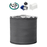 9,000L Rainwater Tank + Pump + Pump Cover + Connection Kit