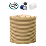 9,000L Rainwater Tank + Pump + Pump Cover + Connection Kit