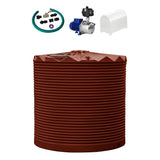 9,000L Rainwater Tank + Pump + Pump Cover + Connection Kit
