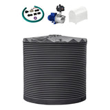 9,000L Rainwater Tank + Pump + Pump Cover + Connection Kit