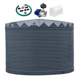 22,500L Rainwater Tank + Pump + Pump Cover + Connection Kit