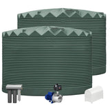 2 x 27,000L Rainwater Tanks + Pump + Pump Cover + Triple Filter
