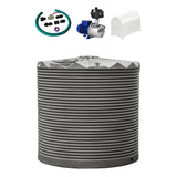 9,000L Rainwater Tank + Pump + Pump Cover + Connection Kit