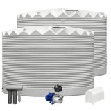 2 x 27,000L Rainwater Tanks + Pump + Pump Cover + Triple Filter
