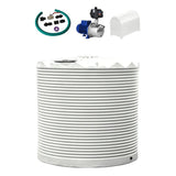 9,000L Rainwater Tank + Pump + Pump Cover + Connection Kit
