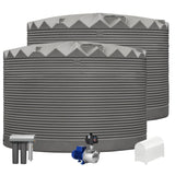 2 x 27,000L Rainwater Tanks + Pump + Pump Cover + Triple Filter