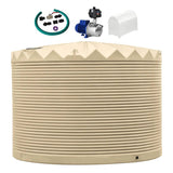 22,500L Rainwater Tank + Pump + Pump Cover + Connection Kit