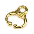 13118 - Animal Accessories - Automatic Show Lead Brass - Austral Ag