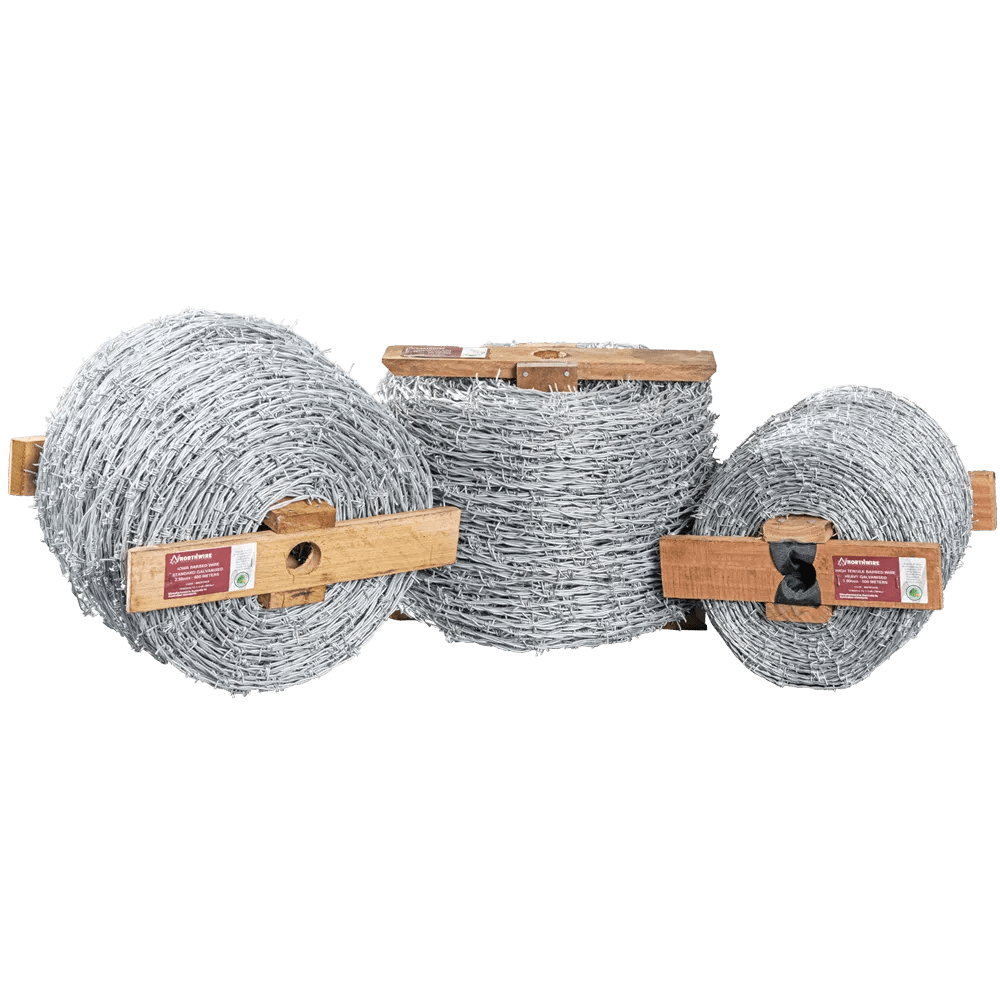 15300 - Fencing - Barbed Wire - High Tensile - Heavy Gal - 1.8mm x 500m - Austral Ag