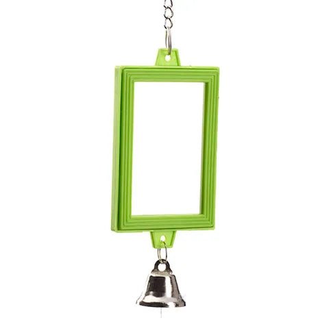 Bird Mirror Rectangular - 20cm x 7.8cm - Animal Accessories - Austral Ag