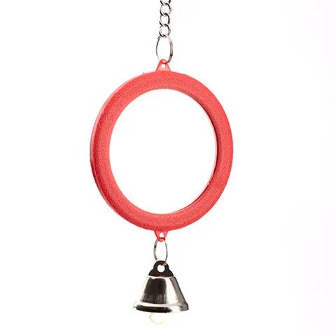 15462 - Animal Accessories - Bird Mirror Round - 18cm x 10cm - Austral Ag