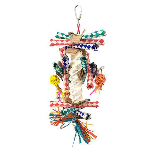 Bird Toy Destructive - Fiesta Helix - Animal Accessories - Austral Ag