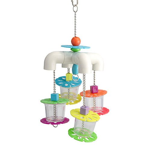 14794 - Animal Accessories - Bird Toy - Foraging 4 Way Cups - Austral Ag