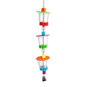 14797 - Animal Accessories - Bird Toy Foraging Cup With Beads - 3 - Austral Ag
