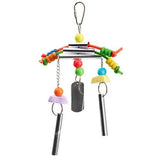 Bird Toy - Interactive - Bead & Mirror Fun - Animal Accessories - Austral Ag