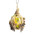 14818 - Animal Accessories - Bird Toy - Naturals - Foraging Ball With Leaves - Austral Ag