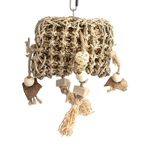 Bird Toy - Naturals - Foraging Pouch - Animal Accessories - Austral Ag