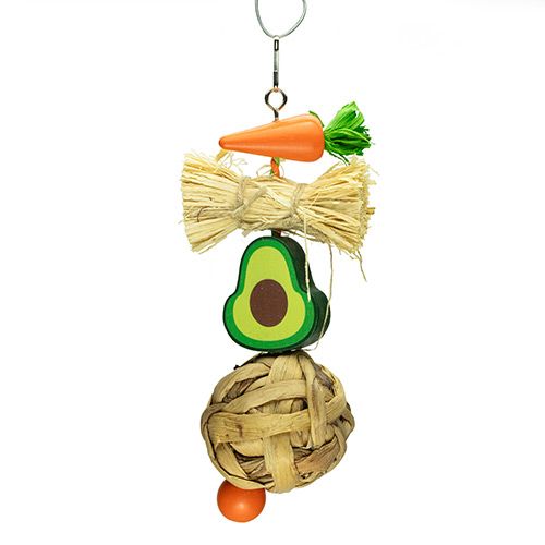 15474 - Animal Accessories - Bird/Small Animal Toy - Avocado Chew - Austral Ag